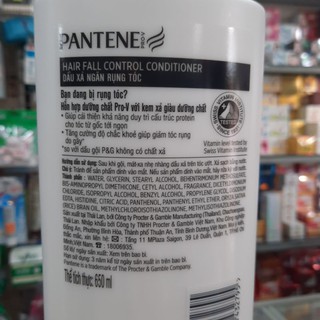 Dầu xả Pantene ngăn rụng tóc 650ml