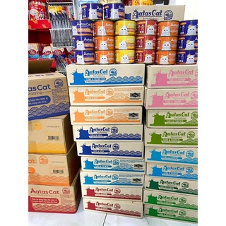Pate cho mèo Aatas Cat lon 80g