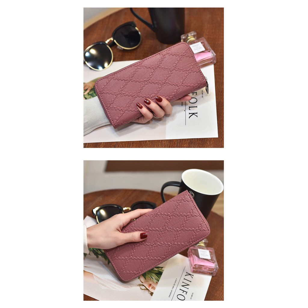 Ví bóp nữ cầm tay Hàn Quốc dáng dài VN39 | BigBuy360 - bigbuy360.vn