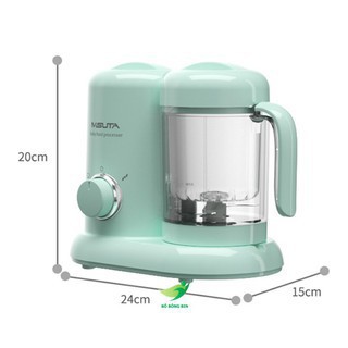Máy Xay Hấp 4 chức Năng Misuta Nhật Bản Giúp Mẹ Dễ đang chế biến đồ ăn dặm cho bé