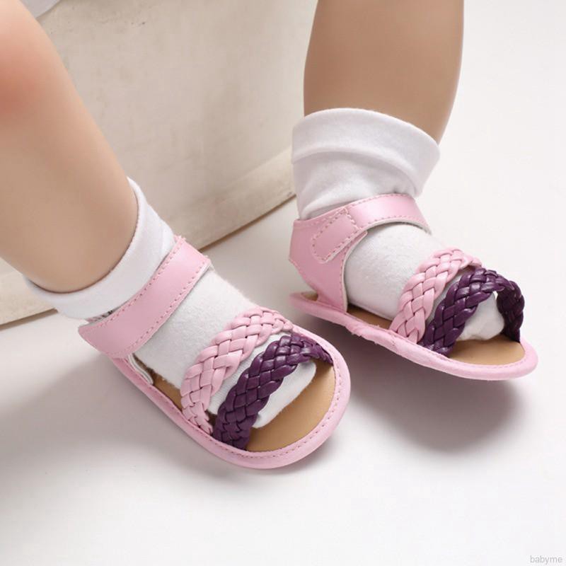 Giày sandal bằng da PU dễ thương cho bé gái