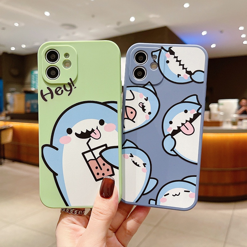 Ốp Iphone Cá mập con dễ thương đủ các dòng máy 7Plus/8Plus/x/xs/11/11promax/12/12promax/13/13promax Tomax Shop