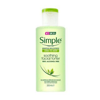 Nước hoa hồng Simple siêu dịu nhẹ, se khít lỗ chân lông