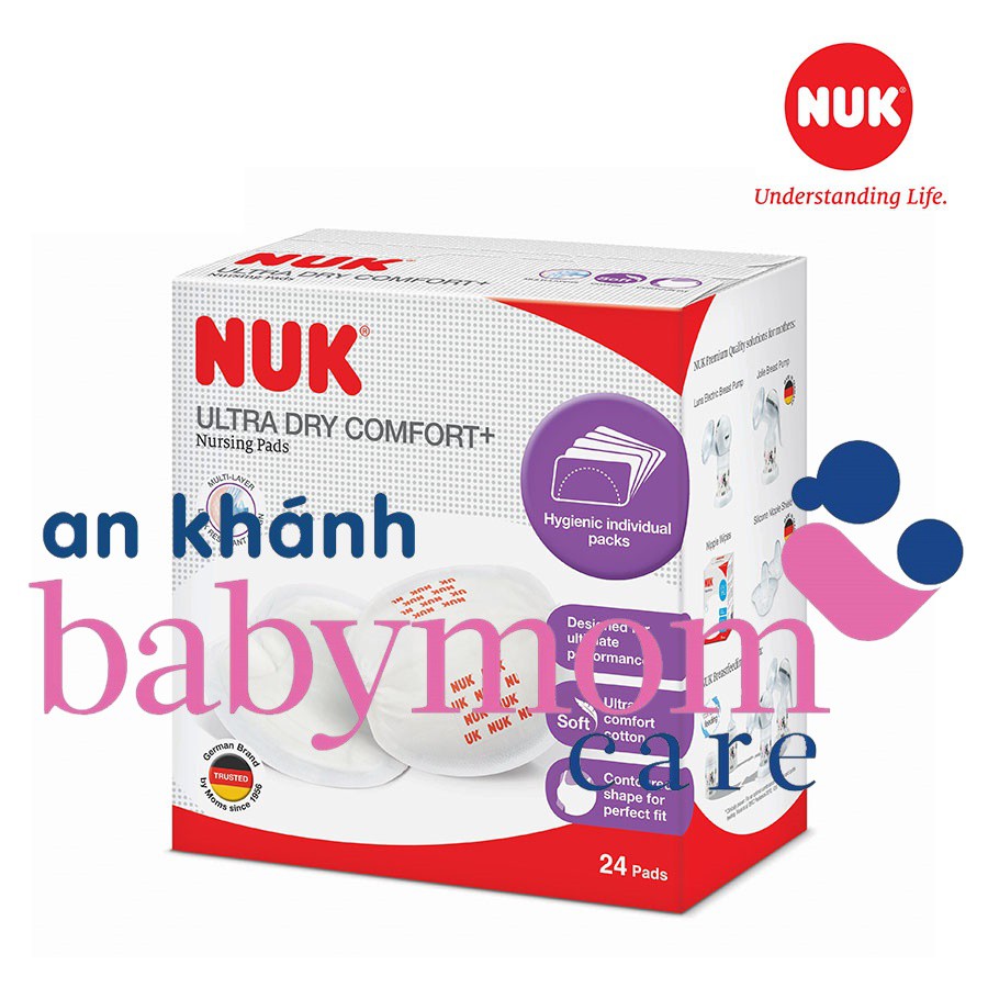 LÓT THẤM SỮA NUK HỘP 24C - 60C