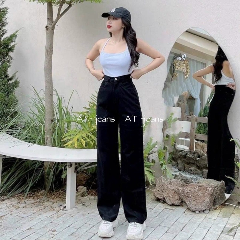 Quần jean xuông 100cm