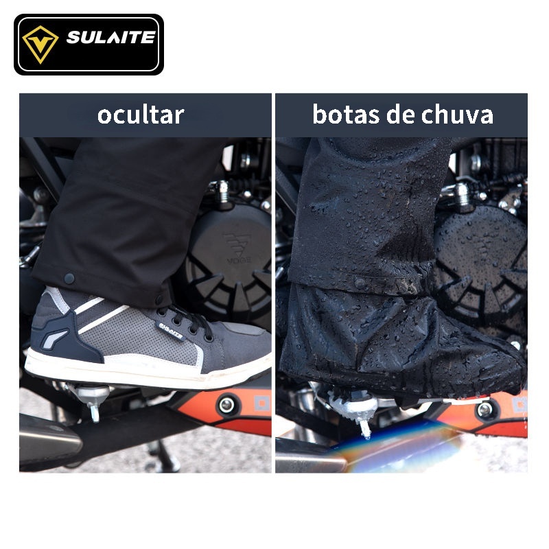 Bộ Quần Áo Mưa Chống Thấm Nước Đi Xe Máy Dành Cho Nam Và Nữ