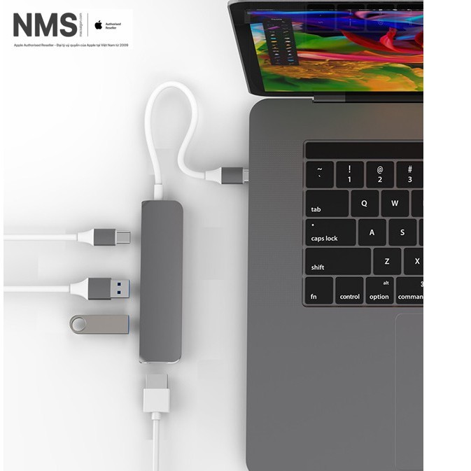 Cáp Hyper - HyperDrive 4in1 USB-C Hub