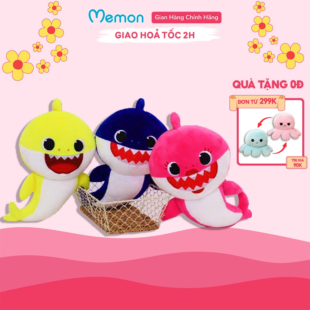 Cá Mập Baby Shark Cao Cấp Memon