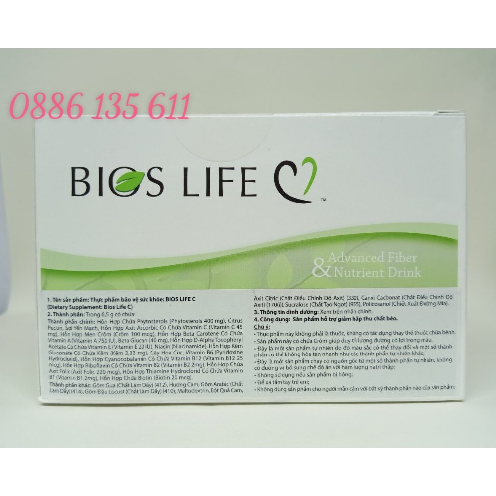 [Bảng giá và 1 hộp Bios Life C] Bios Life C | BigBuy360 - bigbuy360.vn