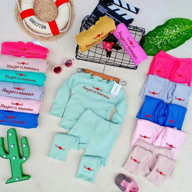 Combo 2 bộ thu cho bé