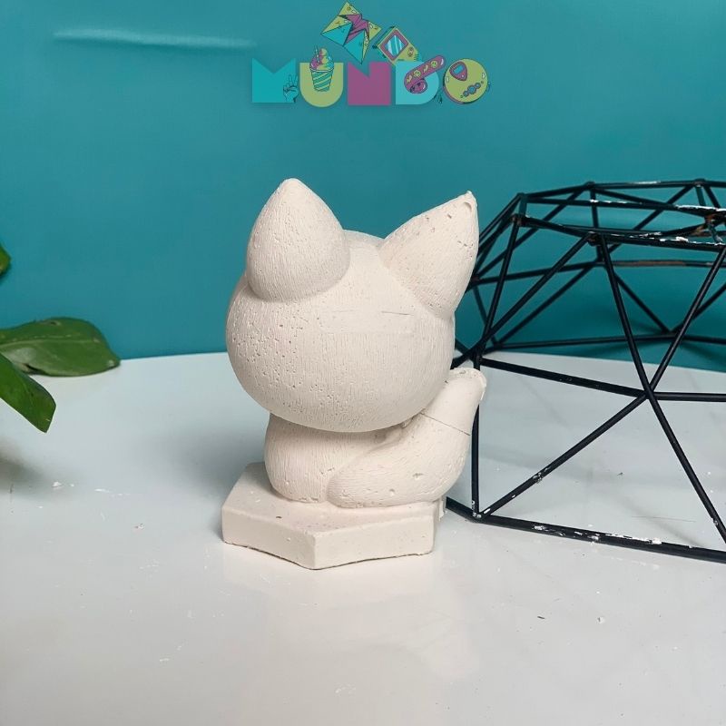 Tượng tô màu (có màu cọ) cao cấp chọn mẫu SIZE L BÉ HỒ LY, tượng thạch cao MUNDO