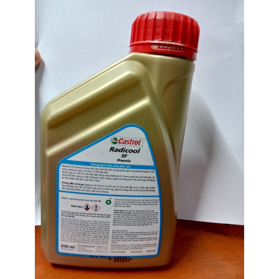 Nước Làm Mát Động Cơ Castrol bảo vệ két nước 500ML Nước Mát Xe Tay Ga và Tay Côn [Giá hủy diệt]