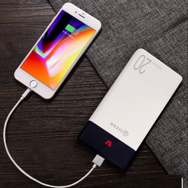 sạc dự phòng titan p95 20000mA