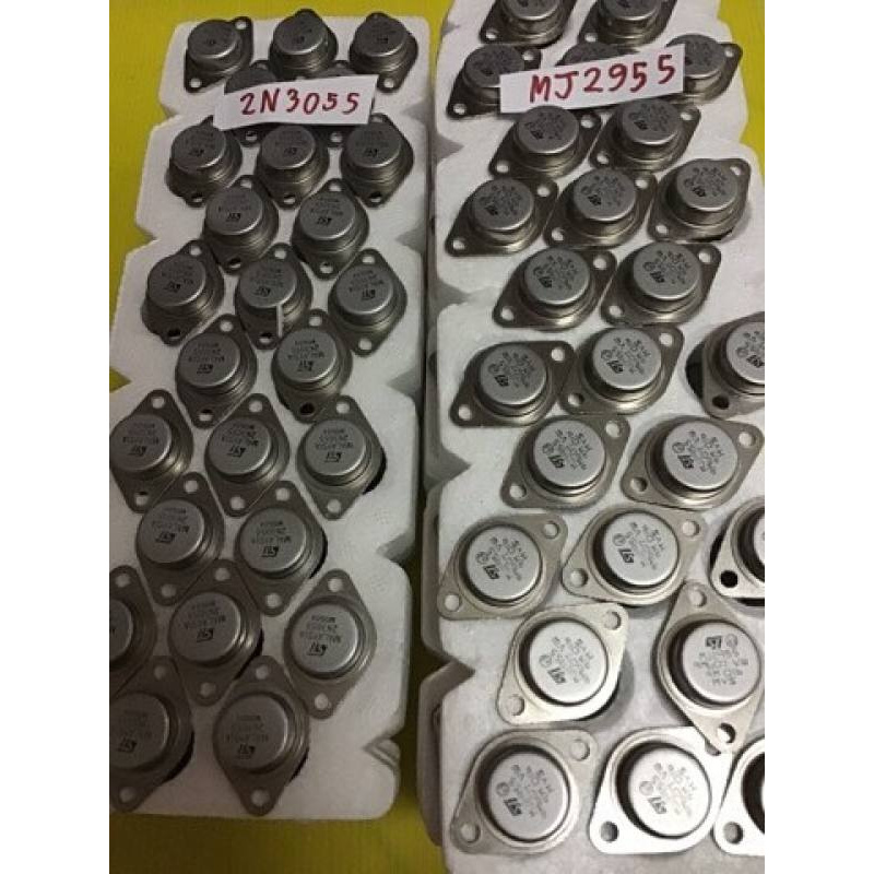 Nhận Giảm Giá Ngay 100.-Sử Dụng Mã CHALSHVS219 Khuếch Đại Transistor 2n3055 mj2955 3055 2955