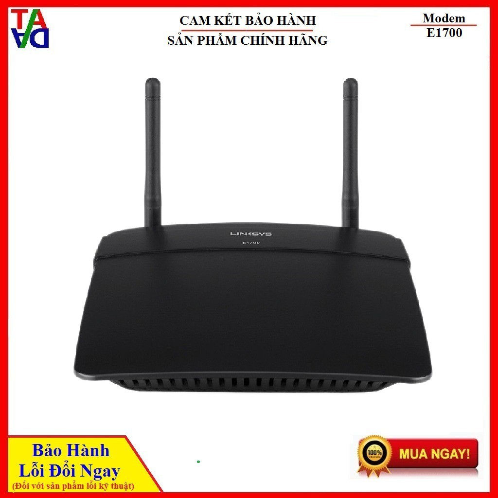 Thiết Bị LINKSYS E1700 - Bộ phát sóng wifi chất lượng cao