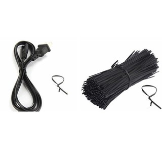 Dây buộc lõi thép cắt sẵn 15cm [Bịch 500 sợi]