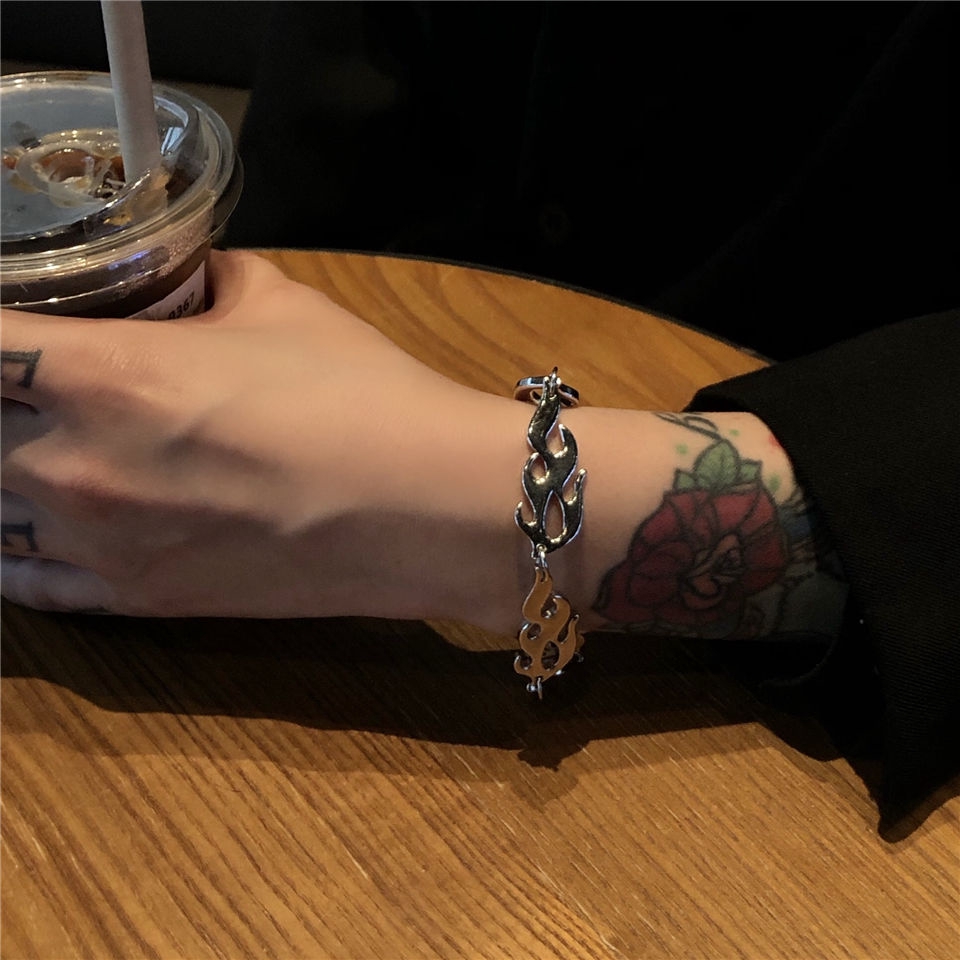 Vòng đeo tay phong cách hiphop đường phố cá tính thời trang dành cho nam và nữ 22213