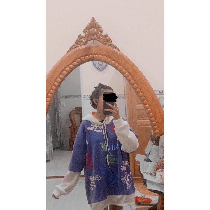 Áo hoodie nỉ bông WE CAN BE phối tay layer (Mã H6) | BigBuy360 - bigbuy360.vn