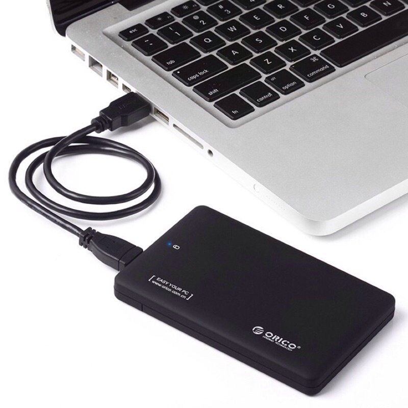 Hộp đựng Box ổ cứng Glowy G22U3 Sata3, wd, Orico, dockbox,  - Dùng cho SSD/HDD 2.5. Tiện lợi, dễ sử dụng.