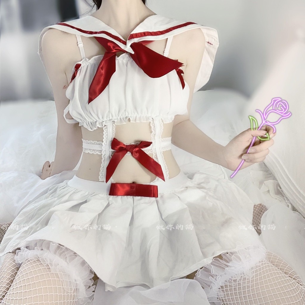 Bộ Đồng Phục Thủy Thủ Quyến Rũ Thời Trang Dành Cho Nữ