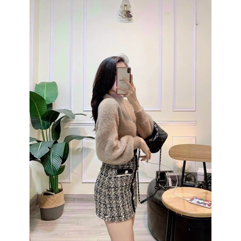 ⚡️BÁN SỈ⚡️Áo len lông 5 màu