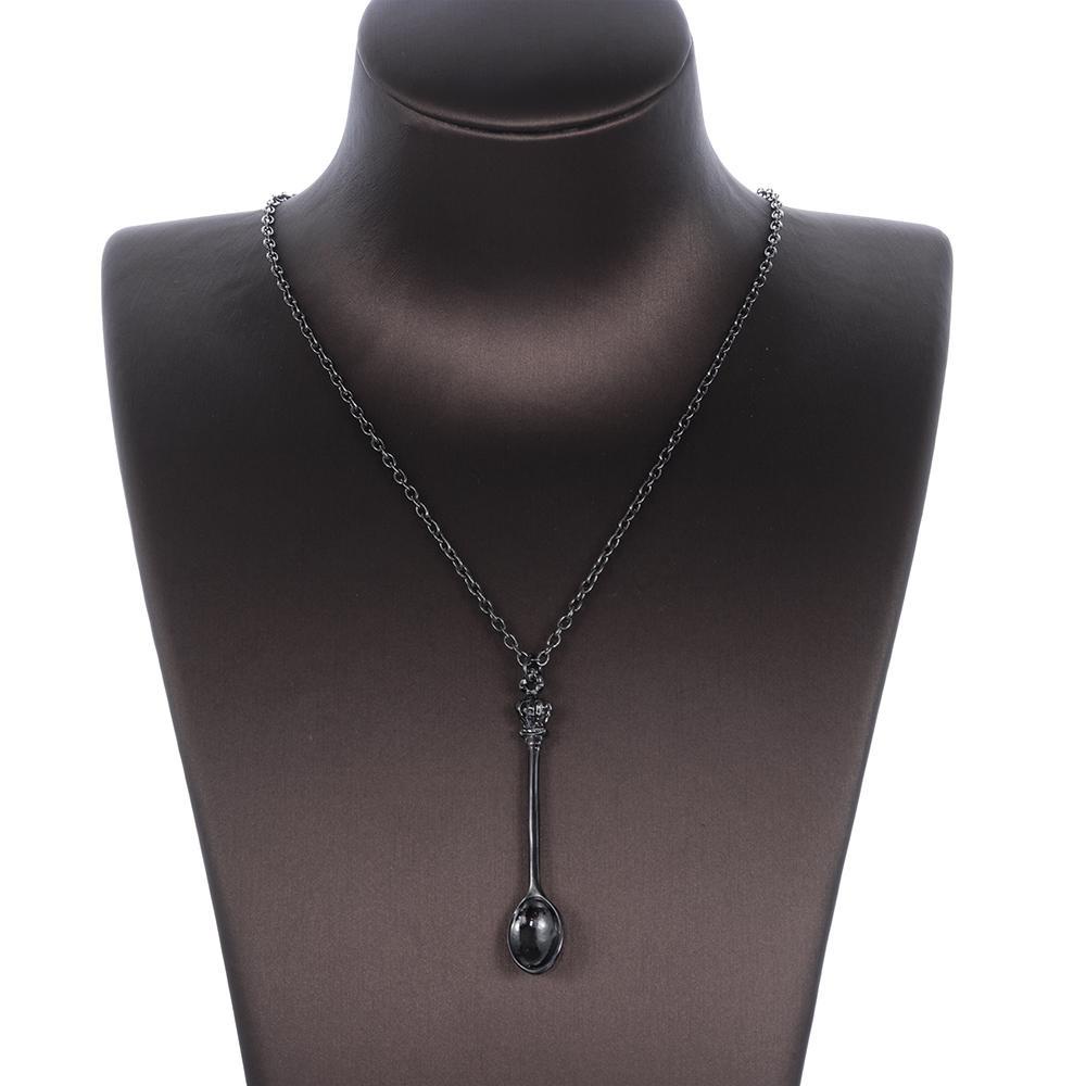 Vòng Cổ Quà Tặng MIH|Muỗng Cà Phê Hình Vương Miện Mini