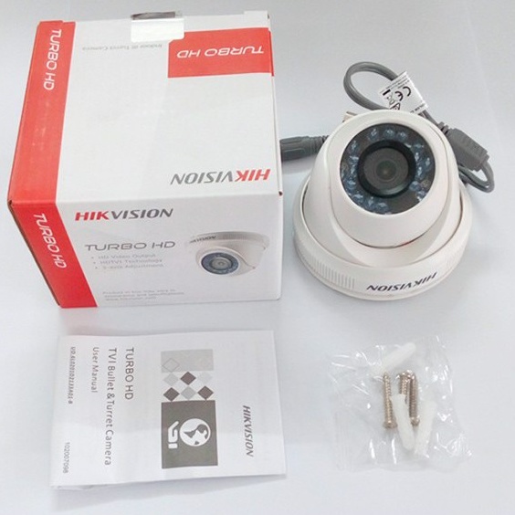 Camera HDTVI Dome 2.0MP Hikvision DS-2CE56D0T-IR - Hàng chính hãng