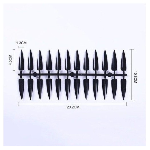 Móng Mẫu Vỉ Tập Vẽ, Tập Sơn - Móng Mẫu Thanh 240 Móng Phom NHọn