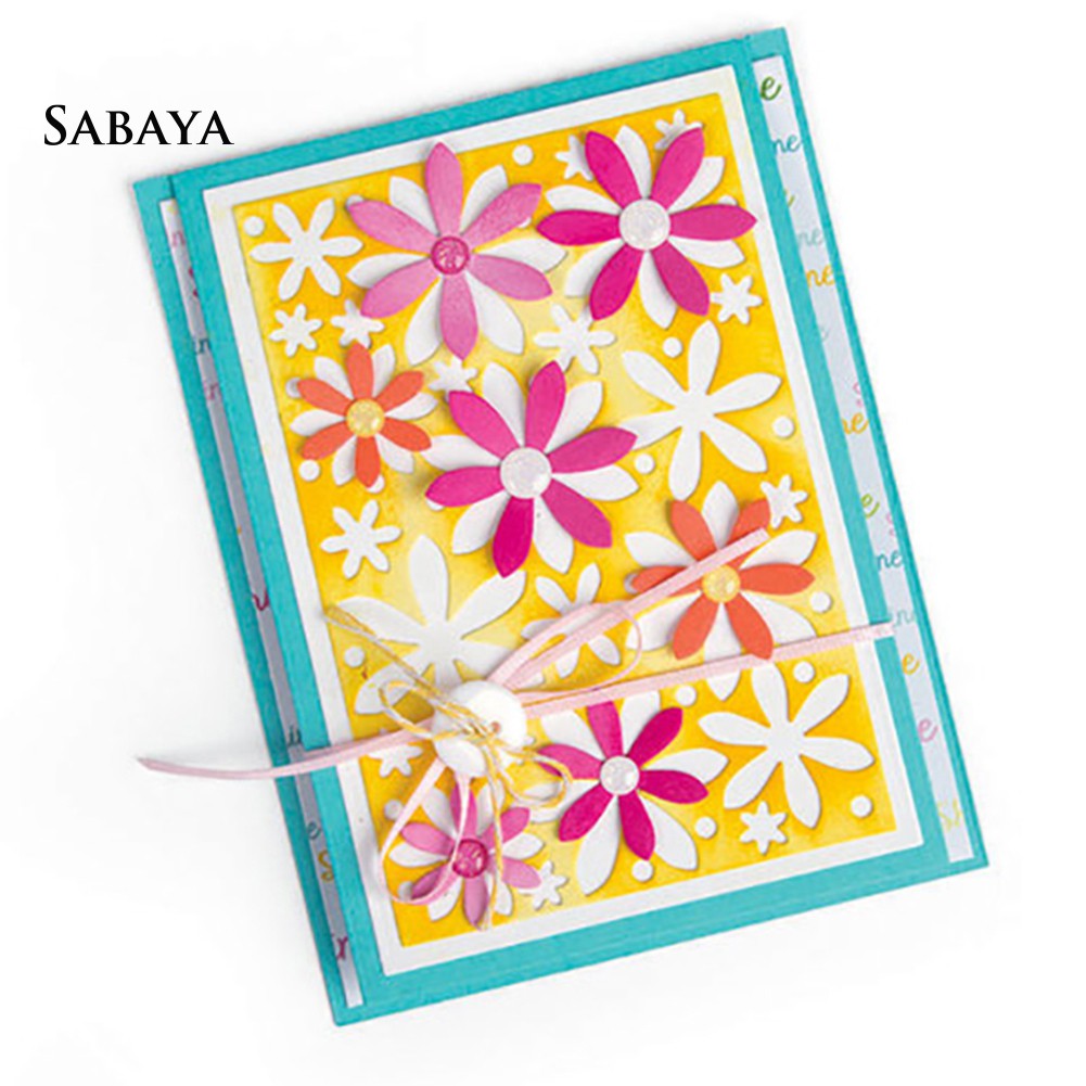 Khuôn Cắt Giấy Làm Từ Kim Loại Hình Chữ Happy Birthday Trang Trí Scrapbook