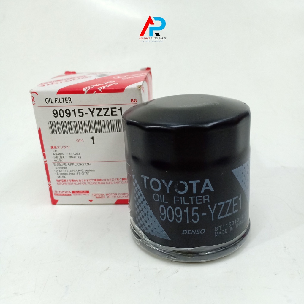 Cốc lọc dầu, lọc nhớt động cơ Toyota Vios, Altis/ MSP: 90915-YZZE1