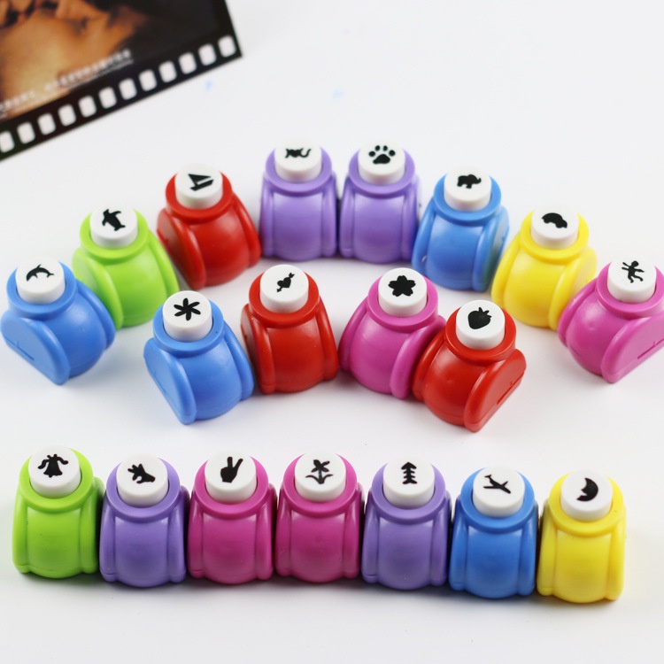 Bấm lỗ giấy mini hình đơn giản 40 mẫu dùng trang trí sổ tay DIY Crafts, Scrapbook, Journal, Diary, Planner, Wal Seal Ect