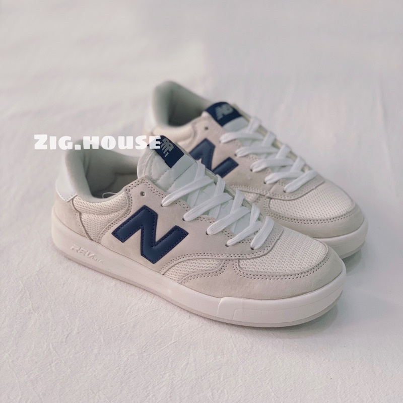 Giày NB CRT 300 Navy Gót Trắng