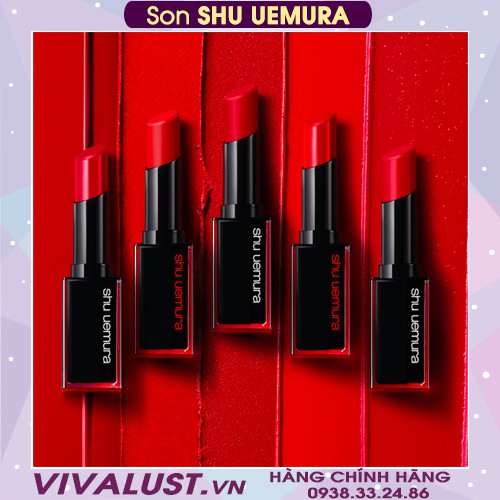 Son SHU UEMURA Vỏ Đen Đủ Màu + FREE GÓI QUÀ