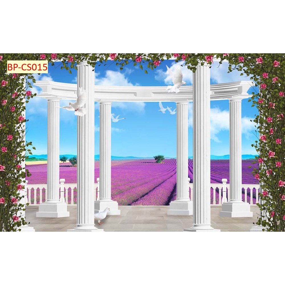 Tranh dán tường cửa sổ phong cảnh tưới mới được mua nhiều nhất