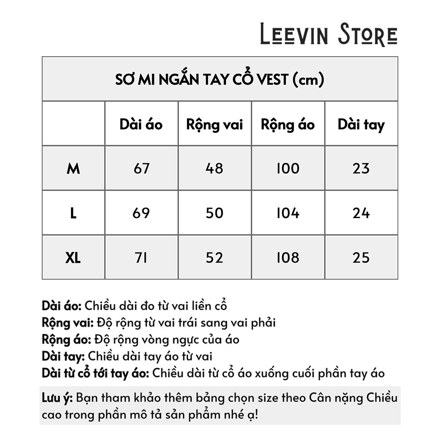 Áo sơ mi ngắn tay Nam Nữ Cổ Vest TRƠN trắng và đen - Kiểu sơ mi tay ngắn form rộng Leevin Store