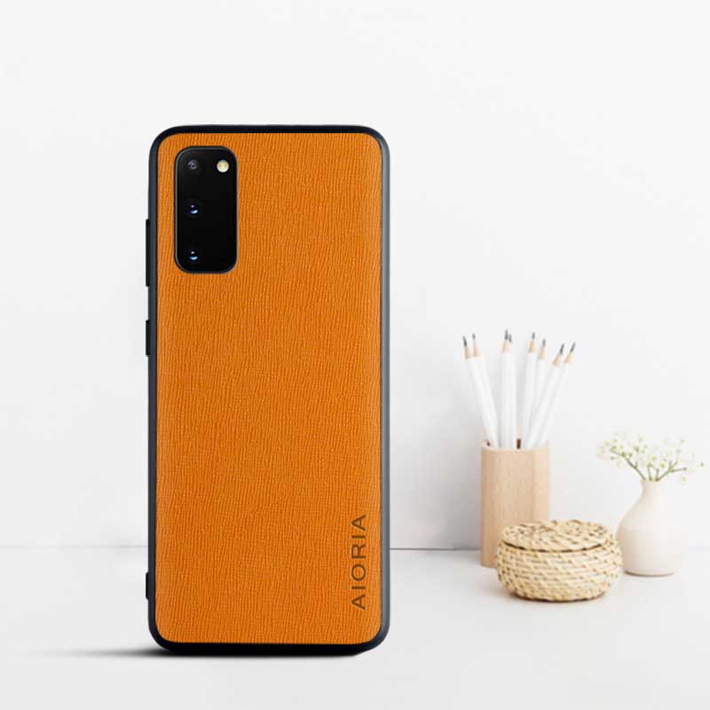 Ốp Điện Thoại tpu + pc Bề Mặt Da pu Cho samsung galaxy s10 5g lite a51 a71