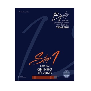 Sách Combo 4 cuốn Big Step – 4 bước chinh phục kỳ thi THPT Quốc Gia Tiếng Anh