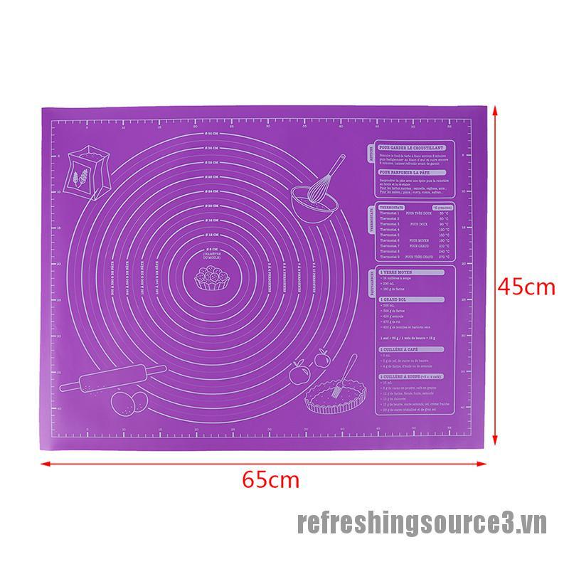 Bột Nướng Bánh Bằng Silicone Chống Dính Kích Thước 45x60cm