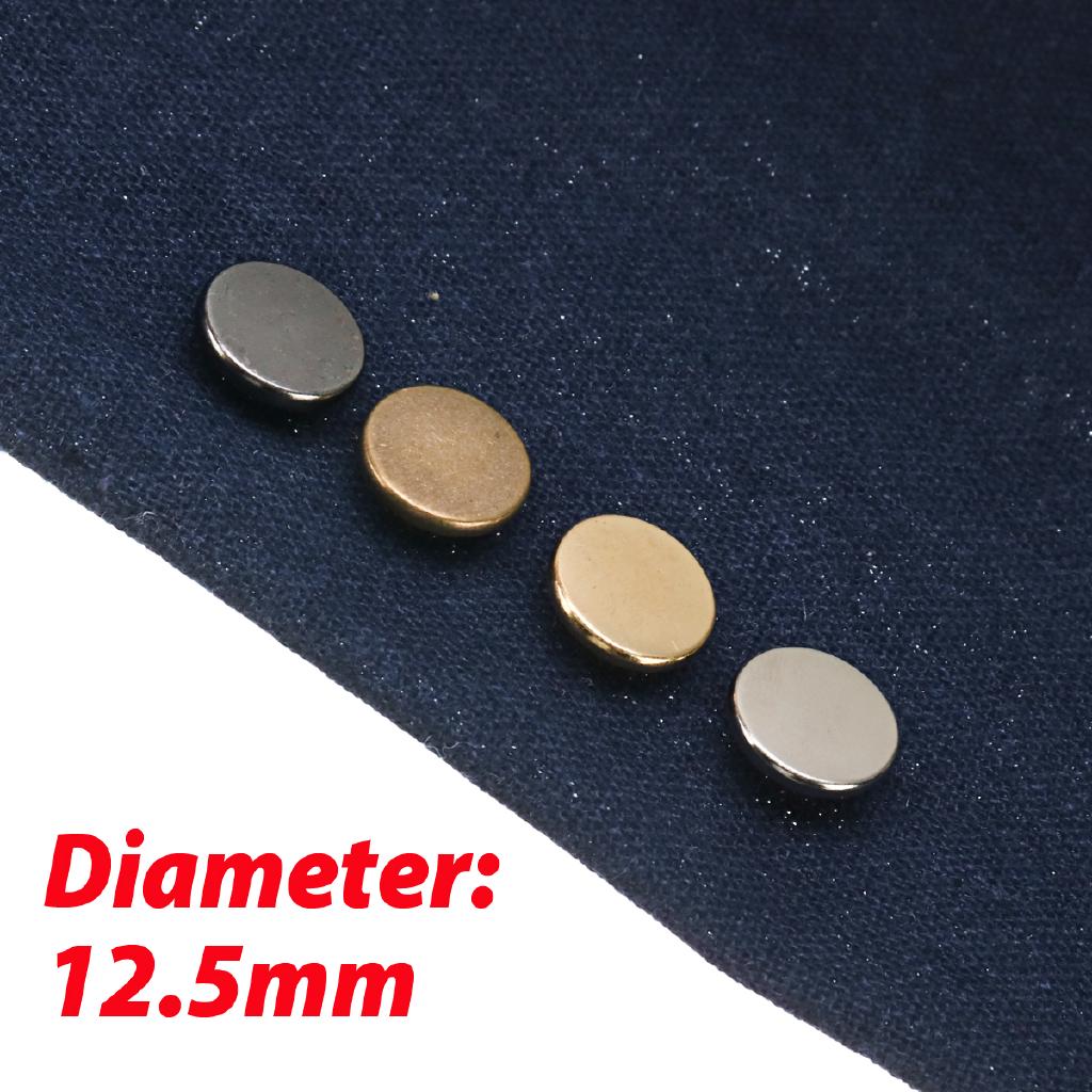 Set 120 nút áo nhấn 12.5mm dành cho vải da dày và bộ kit bấm nút