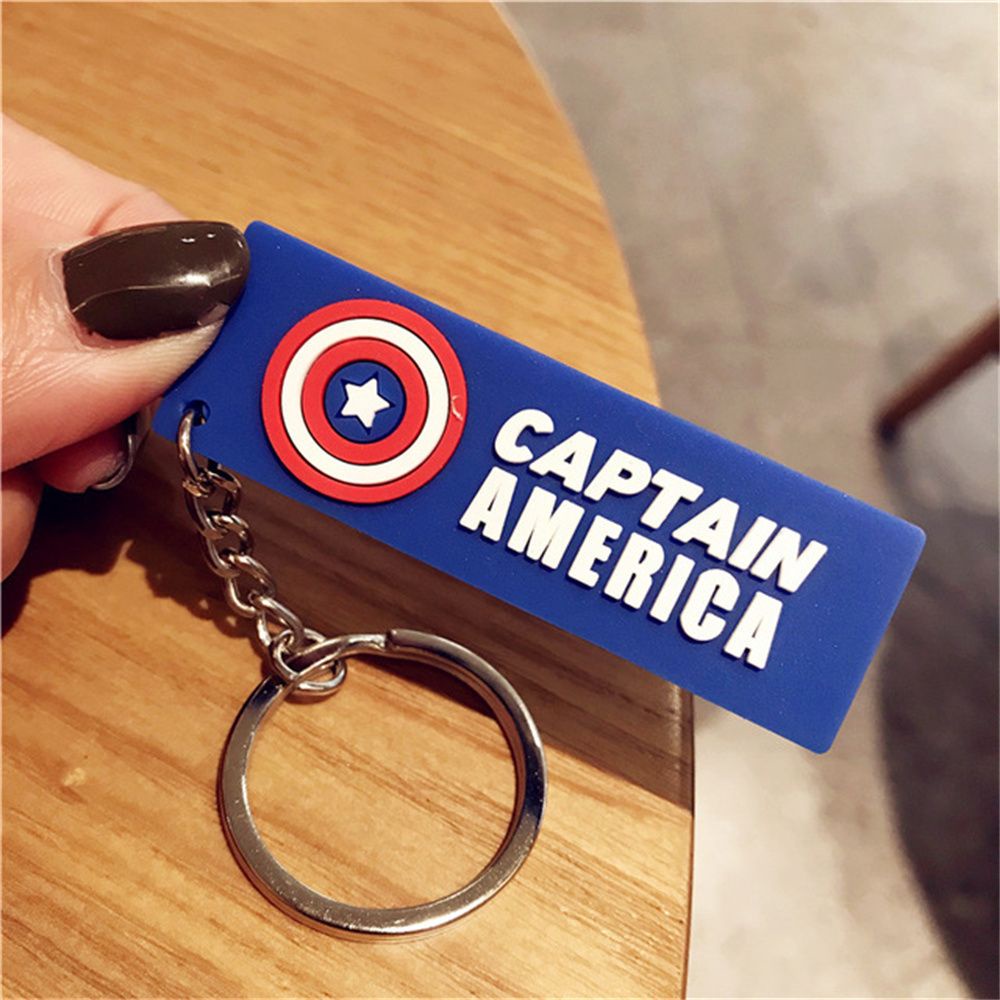 Móc khóa trang trí hình siêu anh hùng Marvel độc đáo
