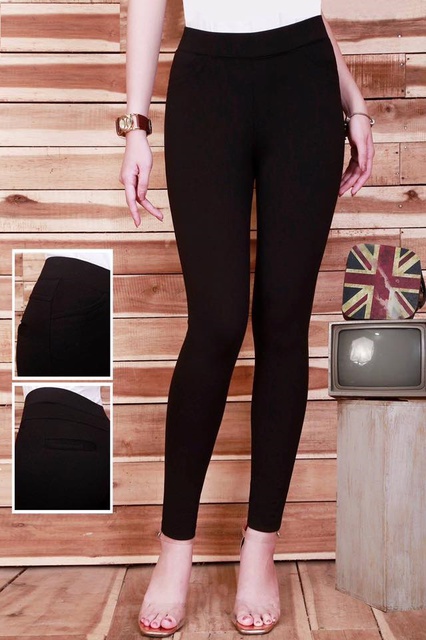 Quần legging cạp cao