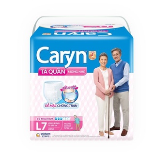 (THANH LÝ) Tả quần/Tả dán Người Lớn Caryn Mỏng Nhẹ (M8/L7)