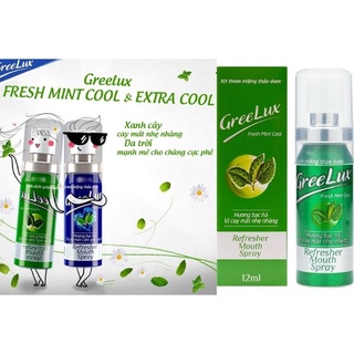[CHÍNH HÃNG] Xịt thơm miệng greelux Extra Cool Thảo Dược 12ml_[IDC]