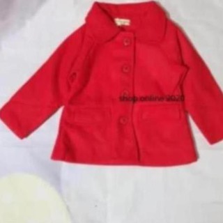 Áo khoác dạ bé gái mt98