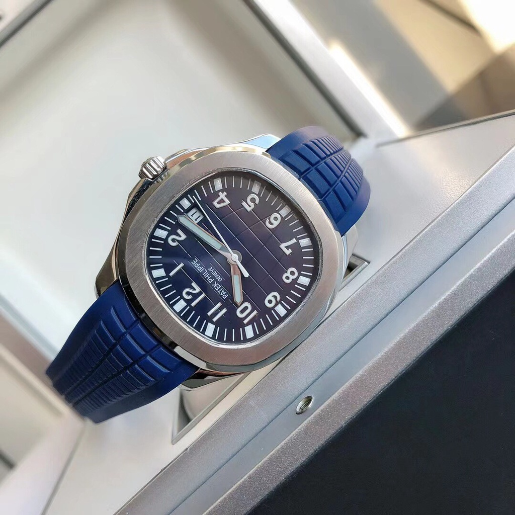 Đồng Hồ Nam PATEK Máy Nhật Dây Cao Su Cao Cấp 40mmSẵn Hàng 2021