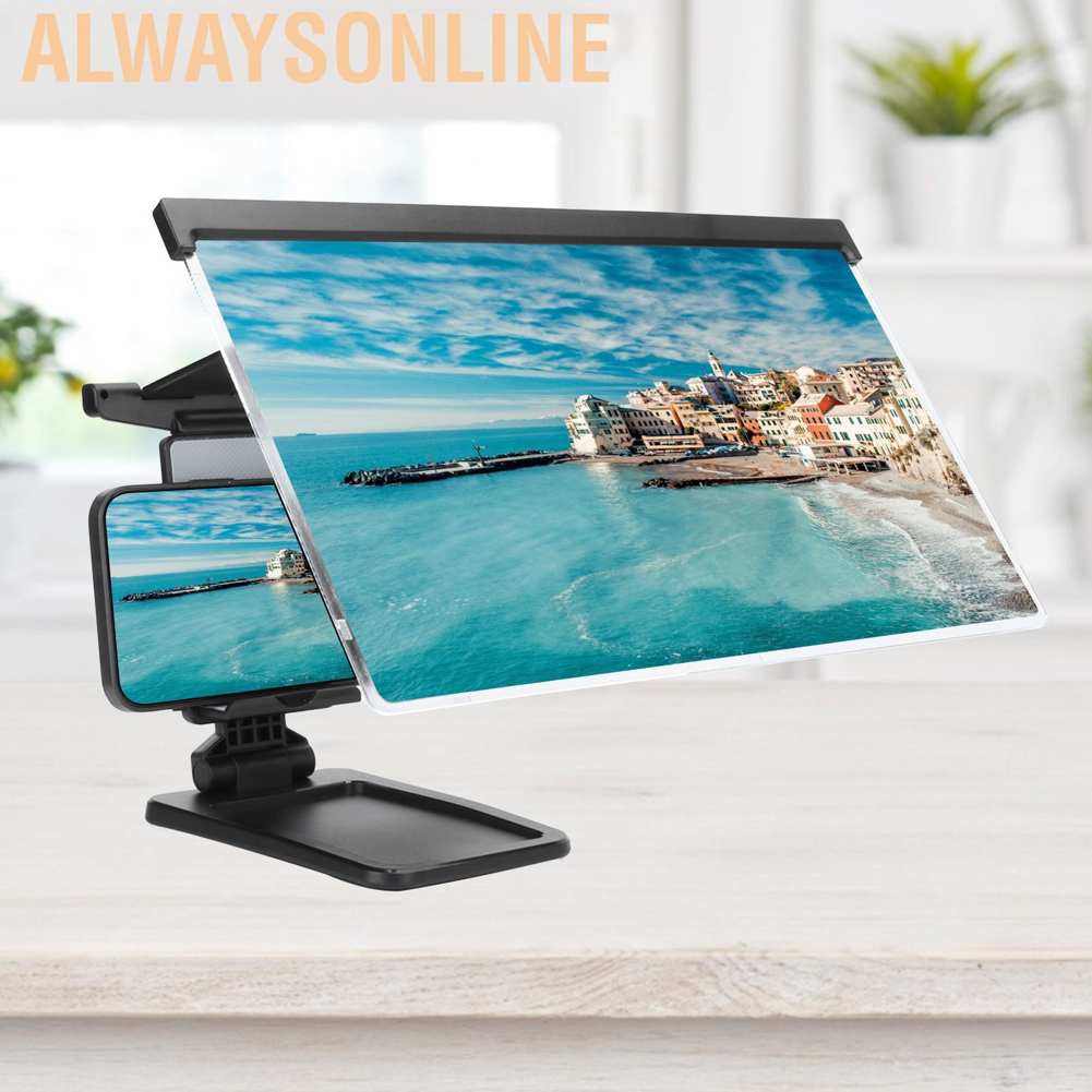 Bộ Khuếch Đại Màn Hình Điện Thoại 3d Alwaysonline L20 12 Inch