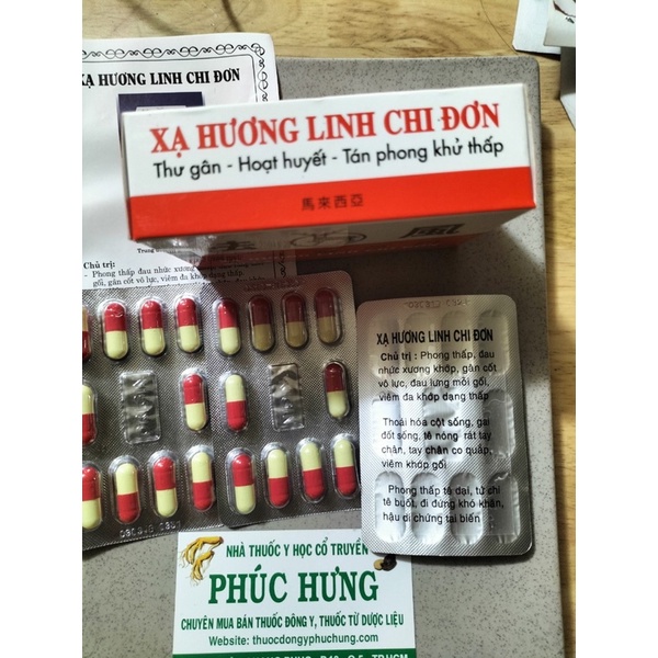 Xạ hương Linh chi đơn -Lin chee tan- Malaysia H/30v