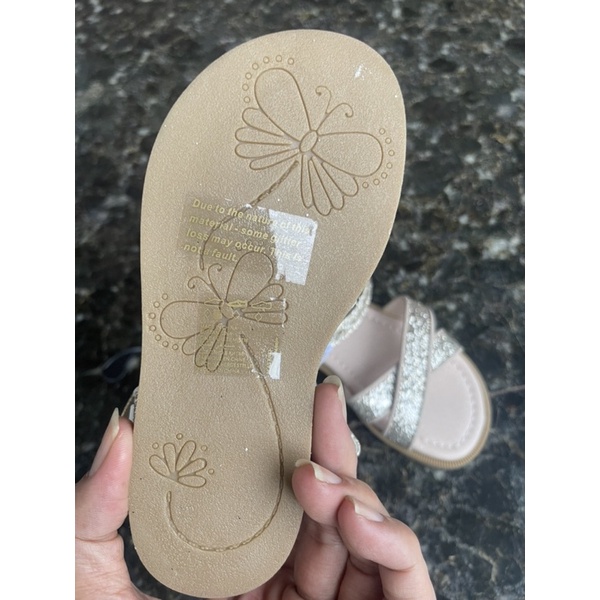 Sandal bé gái Bluezoo  Dép quai hậu cho bé bé gái 0822