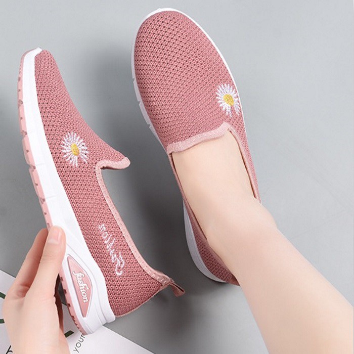 GIÀY LƯỜI NỮ,GIAỲ MỌI NỮ ĐẾ BỆT ,GIAỲ SLIP ON CAO CẤP THOÁNG KHÍ - GN379 | WebRaoVat - webraovat.net.vn