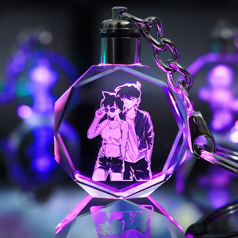 Móc Khóa Hình Nhân Vật Conan/Bạch Tuyết/Demon/Pokémon/Naruto